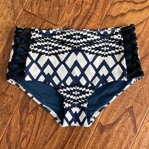 EUC Seafolly bikini high waist bottom